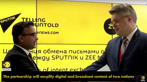 Wion partners with Russian news agency Sputnik