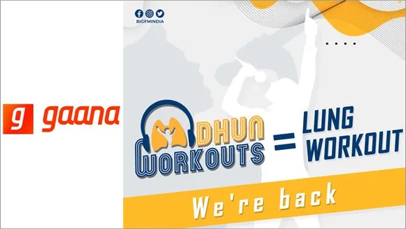 Gaana introduces Big FM's 'Dhun Workout' playlist on the app