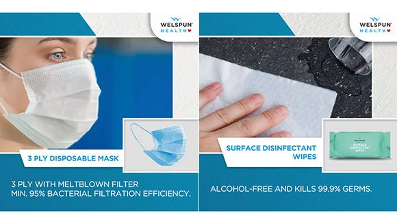 Welspun India Limited forays into health and hygiene category with 'Welspun Health'