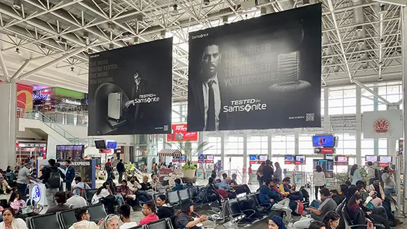 Samsonite amplifies 'Tested like Samsonite' campaign with location-based targeting at Mumbai Airport