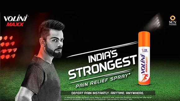 Sun Pharma launches Volini Maxx, ropes in Virat Kohli as brand ambassador 
