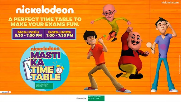 Nickelodeon all set to de-stress kids this exam season!