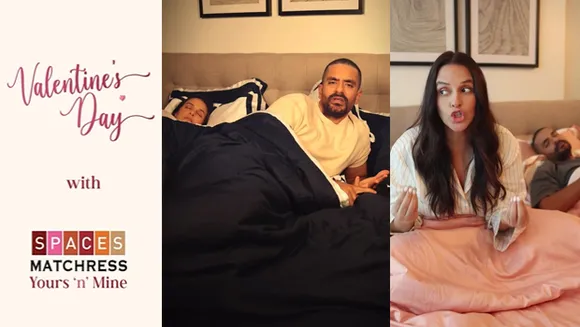 Spaces' addresses couple's contrasting sleep preferences in #MakeSpaceForNoComprises