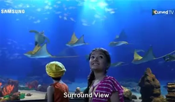 Samsung creates a surround view experience for its Curved TVs