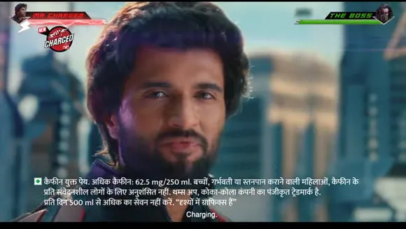 Thums Up's 'Charger Dena' campaign for 'Charged' features Vijay Deverakonda