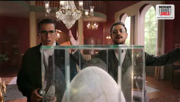 Berger Paints unveils new campaign featuring Akshay Kumar for launch of its new waterproofing products