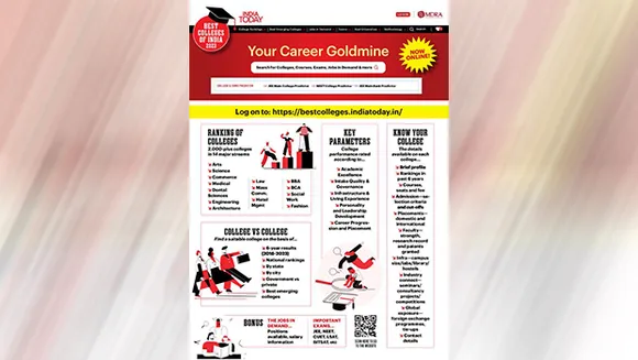 India Today launches its 'Best Colleges' website