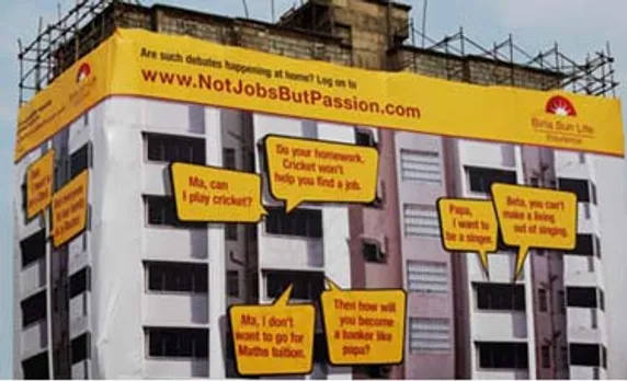 Mudra Max Executes OOH Innovation For Birla Sunlife Insurance 