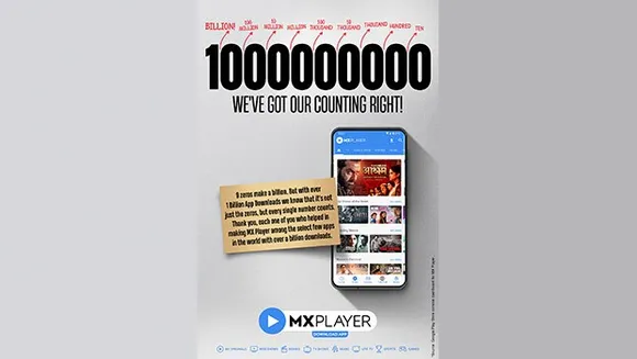 MX Player crosses one billion downloads on Google Play Store