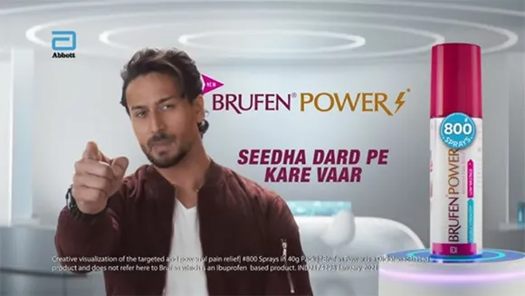 Abbott's new Brufen Power Spray film highlights the power of targeted pain relief