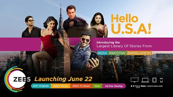Zee5 to launch in the US on June 22