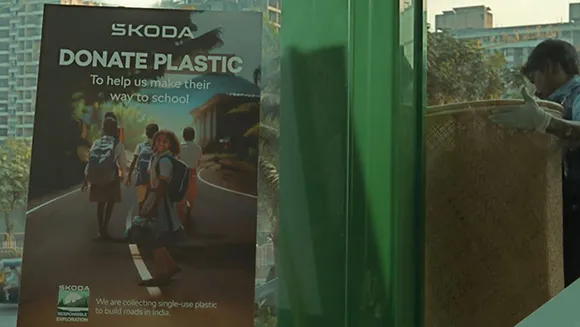 Skoda Auto India builds road out of plastic in their “Responsible Exploration”