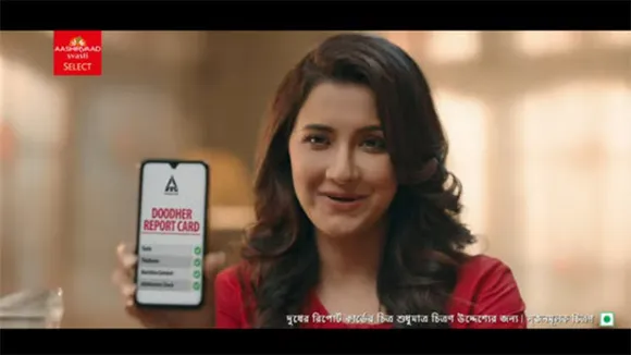 ITC's Aashirvaad Svasti Select Milk's TVC presents 'Doodh-er Report Card' to Kolkata consumers 