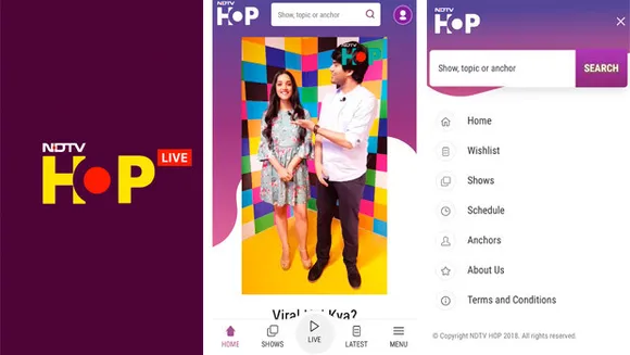 NDTV and Airtel launch NDTV HoP, a live channel only for mobile phones