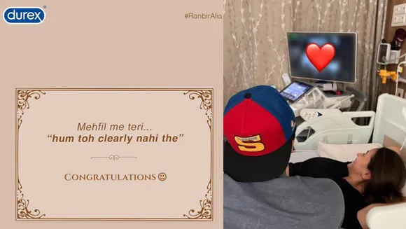 Durex India congratulates Alia-Ranbir with a 'Channa Mereya' twist