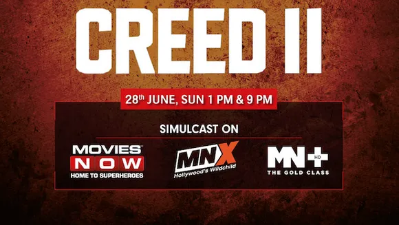 Hollywood blockbuster Creed II makes an Indian television debut on Movies NOW, MNX and MN+