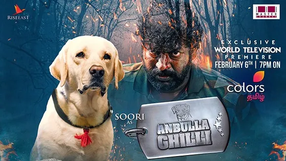 Colors Tamil all set for television premiere of comedian Soori's 'Anbulla Ghilli' movie 