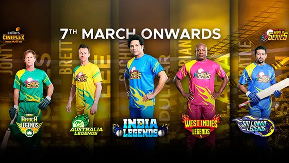 Colors Cineplex turns one, eyes to be in top three with T20 cricket extravaganza 'Road Safety World Series'