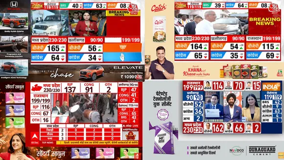 Massive breakthrough: Top news channels earn huge revenue from LIVE feeds on Counting Day