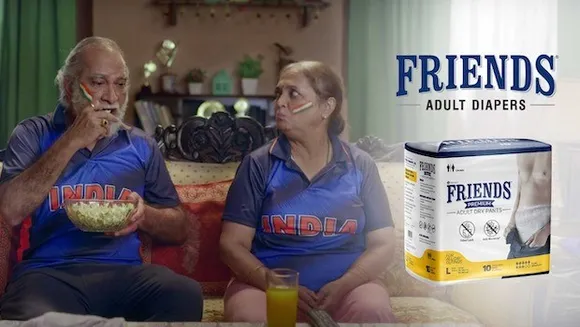 Wavemaker India's DVC for Friends Adult Diapers showcases the cost of Incontinence 