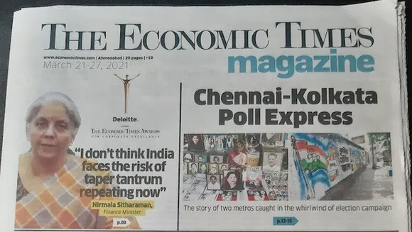 Economic Times to bring an end to its Sunday Magazine