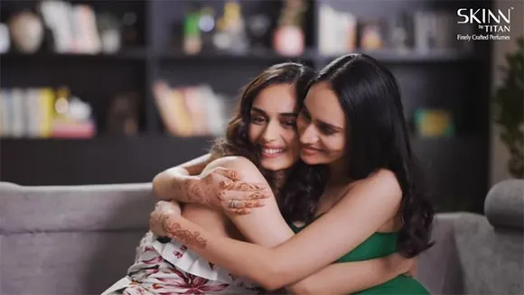 Skinn by Titan celebrates sibling bond this Rakhi with Manushi Chhillar and her sister
