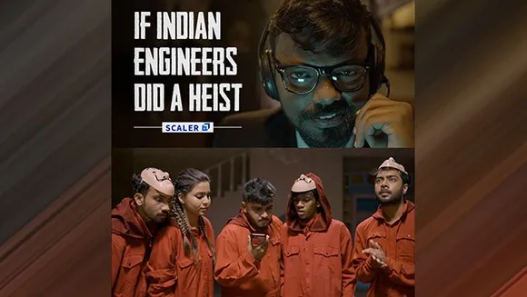 Monk Entertainment brings about a 'Money Heist' themed campaign for Scaler Academy