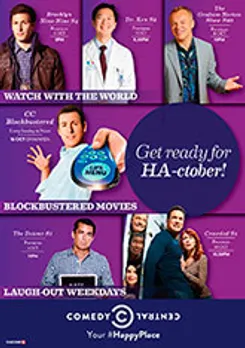 Comedy Central, 'Your Happy Place', to get happier with its October line-up