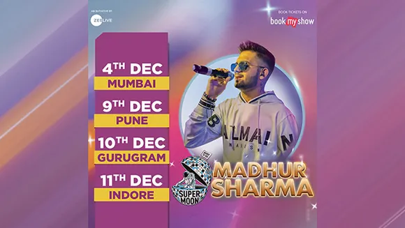 Madhur Sharma gears up for his multi-city club tour with Zee Live's Supermoon