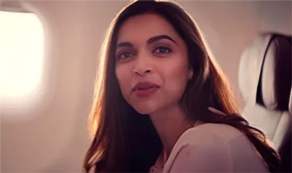 Deepika shows how it feels new again flying with Vistara