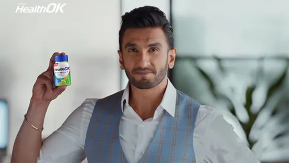 Ranveer Singh shares secret to '24 hour active energy' in latest HealthOK TVC