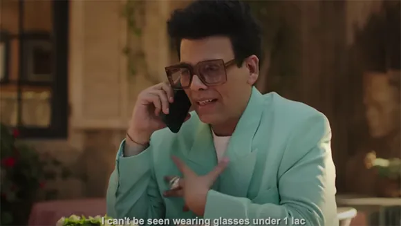 LensKart's new campaign featuring KJO and Peyush Bansal amuses netizens