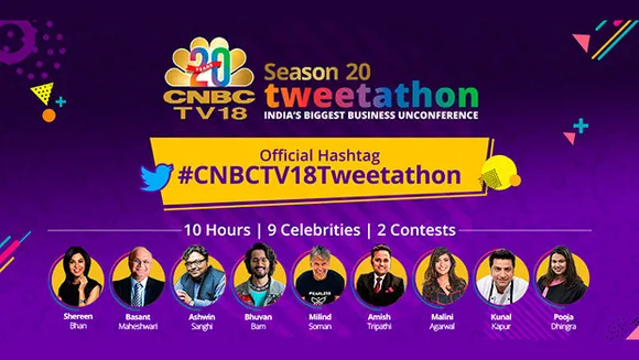 CNBC-TV18 hosts business unconference, celebrates birthday with #CNBCTV18Tweetathon