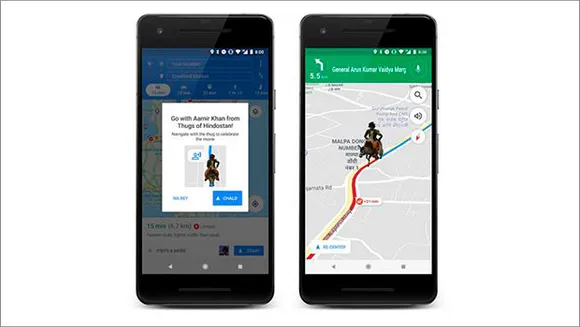 'Firangi' from Thugs of Hindostan is giving an adventurous company to Google Maps' users