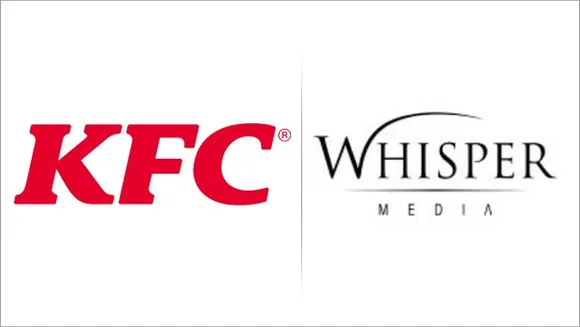 Whisper Media executes in-content advertising for KFC to promote its '7-min Express Pick-Up' offering