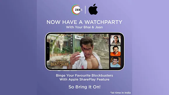 Zee5 introduces 'SharePlay' to enhance collective viewing experience