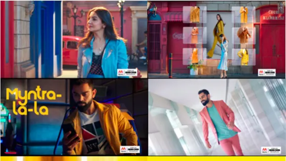 Myntra picks Virat Kohli and Anushka Sharma as its first official brand ambassadors, launches musical campaign 'Go Myntra-la-la'