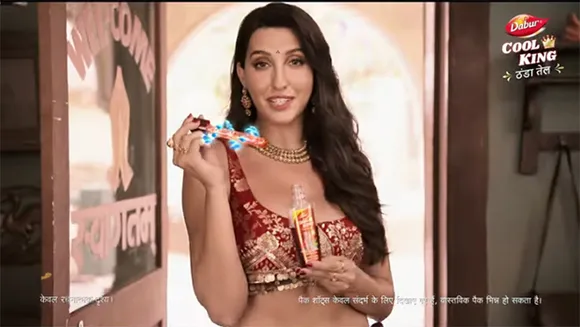 Rediffusion showcases Nora Fatehi in new ad for Dabur Cool King Thanda Tel