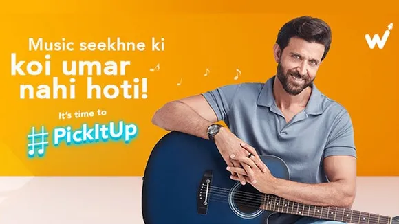 WhiteHat Jr's #PickItUp campaign featuring Hrithik Roshan promotes music learning for all ages