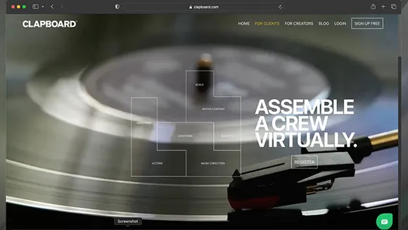 Clapboard launches a new web app