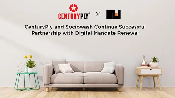 CenturyPly renews digital mandate with Sociowash