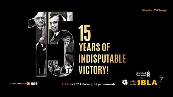 CNBC-TV18's 15th edition of India Business Leader Awards in Mumbai on February 28