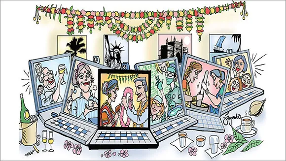 Matrimony platforms give new meaning to WFH - wedding from home