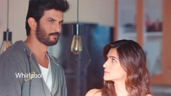 Whirlpool ropes in Kriti Sanon and Sushant Singh Rajput as brand ambassadors