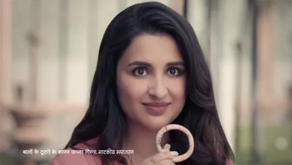 Bajaj Almond Drops inspires in women the confidence to style their hair and not be afraid of hair fall