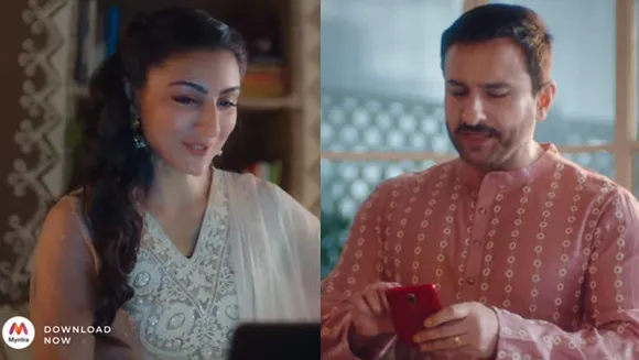 Myntra's festive campaign features Soha and Saif Ali Khan showcasing 'House of Pataudi' collection 
