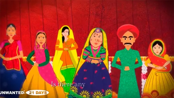 Logicserve Digital conceptualises campaign for Unwanted21Days with a strong message