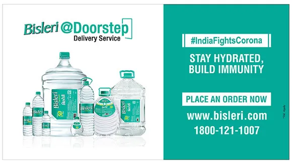 #FightingCoronavirus: Bisleri introduces direct home delivery with Bisleri@Doorstep initiative 