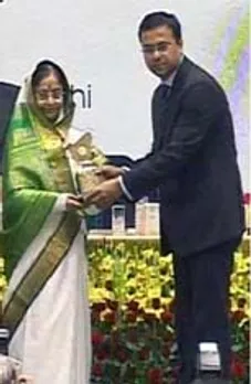 Zee News Marketing Head Rohit Kumar Felicitated By President