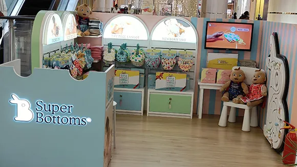 SuperBottoms enters offline retail with first kiosk in Mumbai